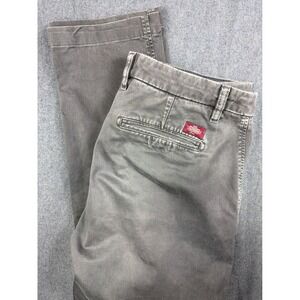 Em's of Mason Clothing Chinos Mens 48 34x31.5 Pants Gray Straight Flat Front